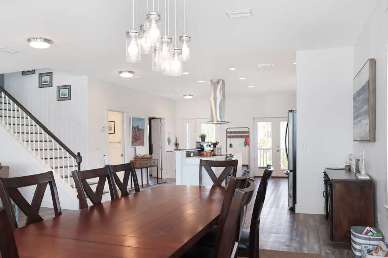 Dining Area and Kitchen