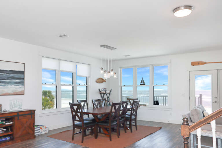 Large Open Dining Area