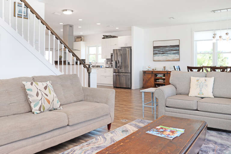 Living Room, Kitchen and Dining