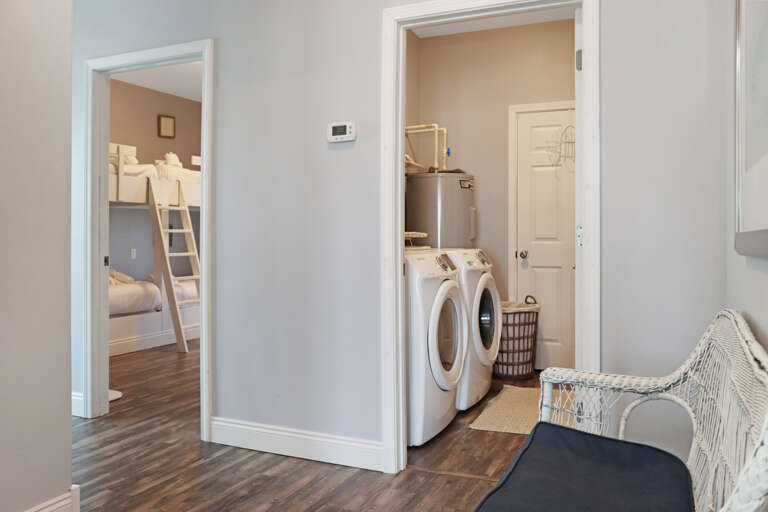 Laundry Room and Bunk Room