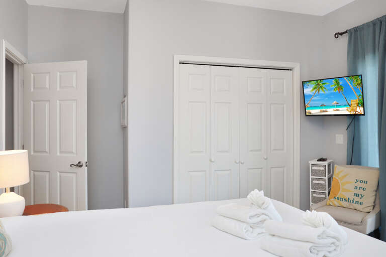Bedroom 2 with TV
