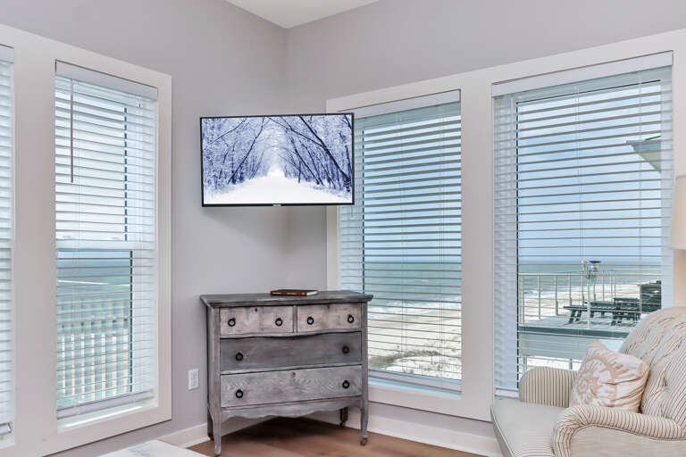 Beach View from Top Floor Sitting Area