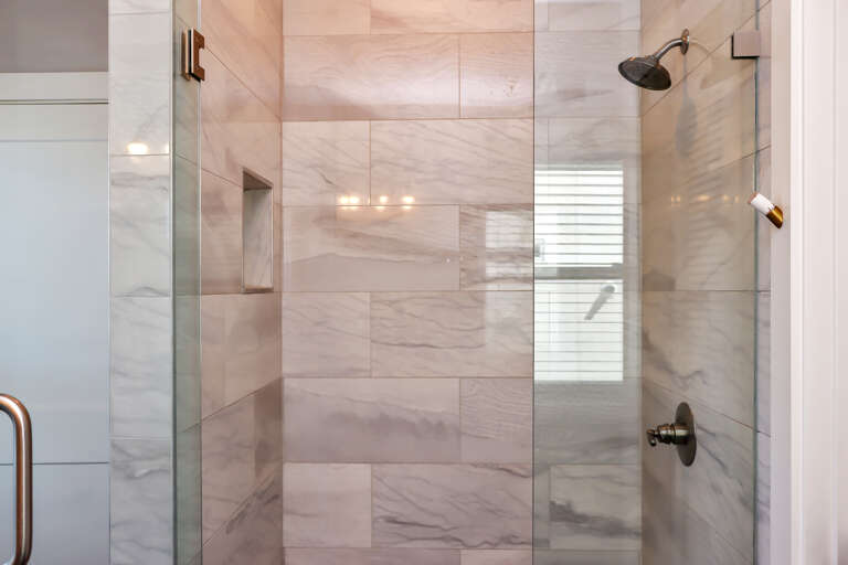 Bedroom 1 - Master Bath Shower