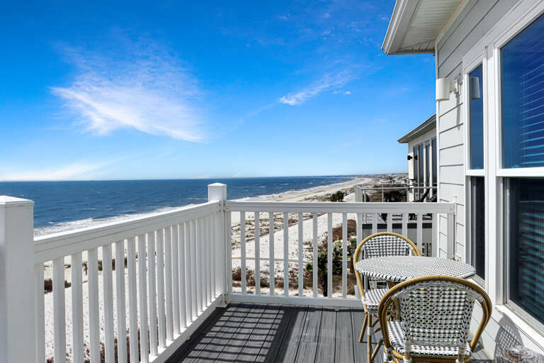 Top Floor Beach Front Deck