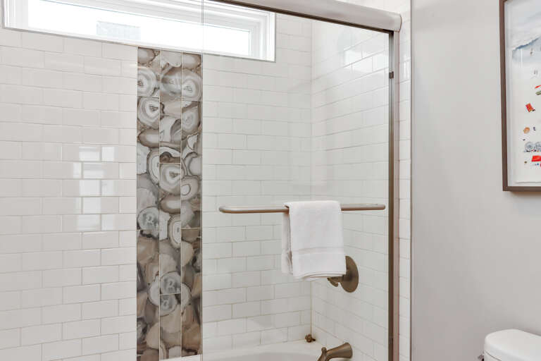 Full Bathroom Shower - First Floor