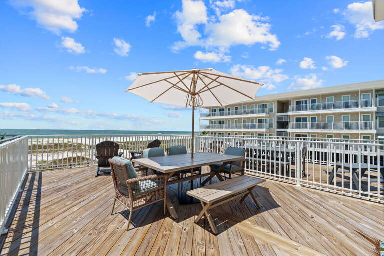 Outside Dining Upper Deck