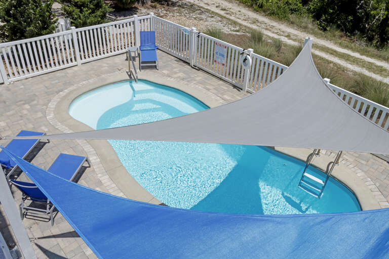 First Floor Deck - Pool View