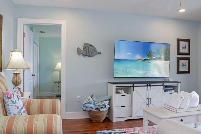 First Floor Living Area and Bedroom 2