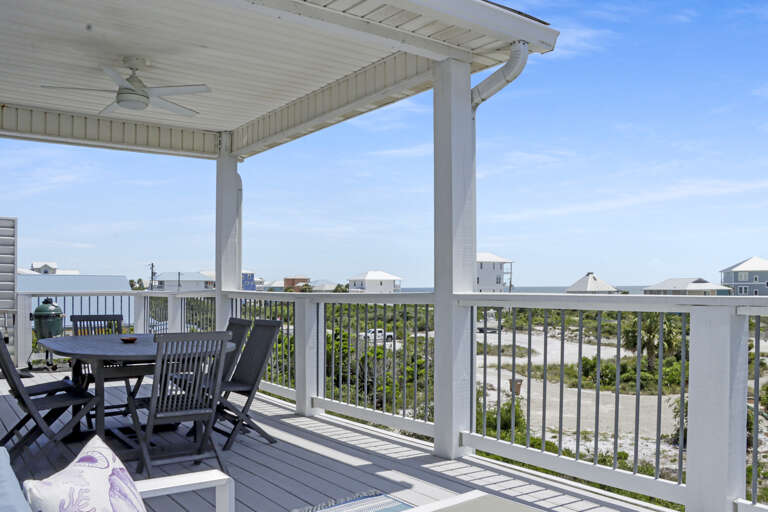 Top Floor Deck - Covered and Open