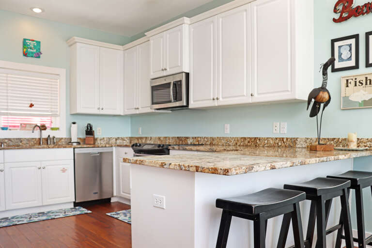 Kitchen with Bar Seating