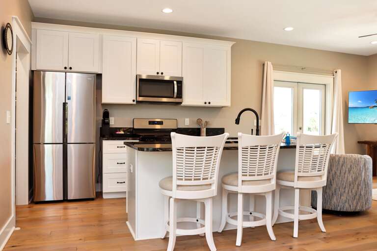 Kitchen with Bar Seating