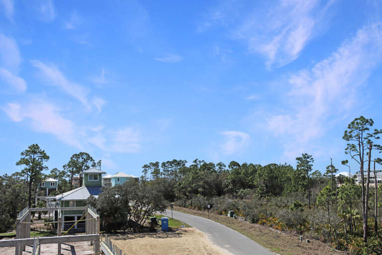 Top Floor View Towards Beach Access