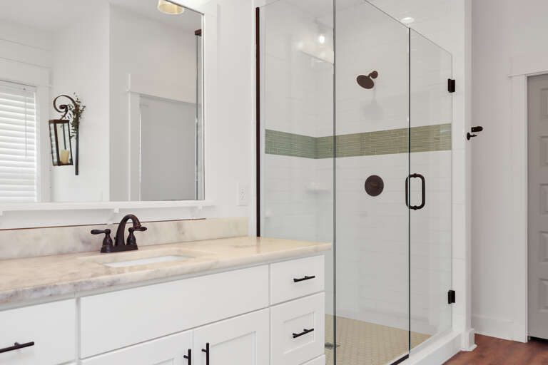 Master Bathroom with Shower
