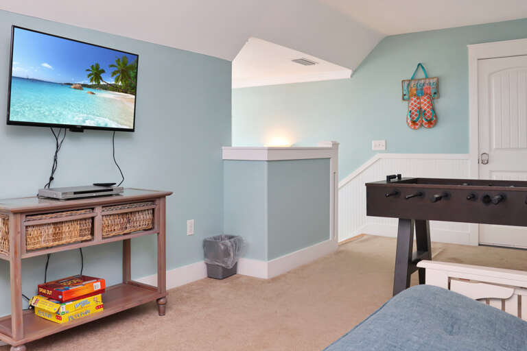 Upstairs Loft with TV