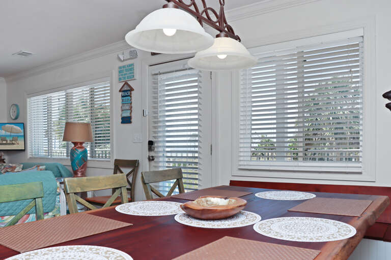 Dining Area with Beach View