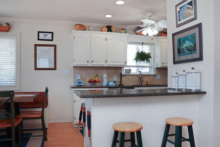 Kitchen with Bar Seating