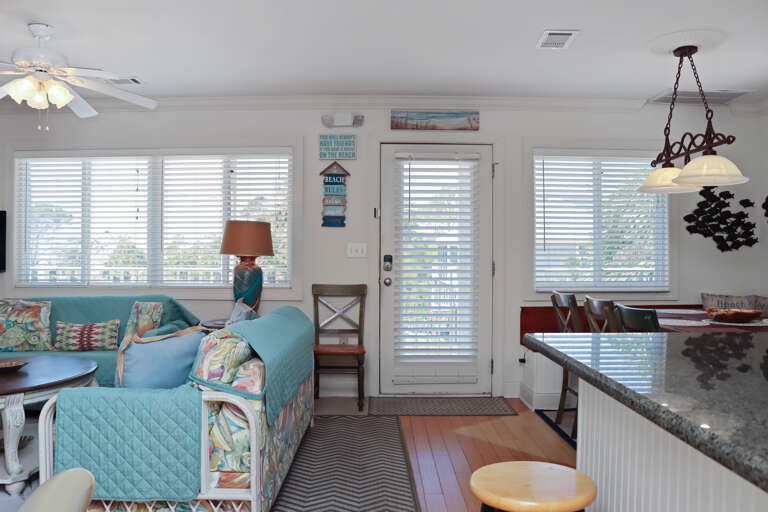 Living Area with Main Entrance