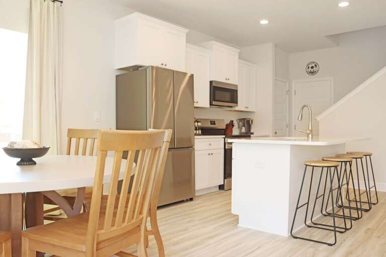 Dining Area and Kitchen Dining Area and Kitchen