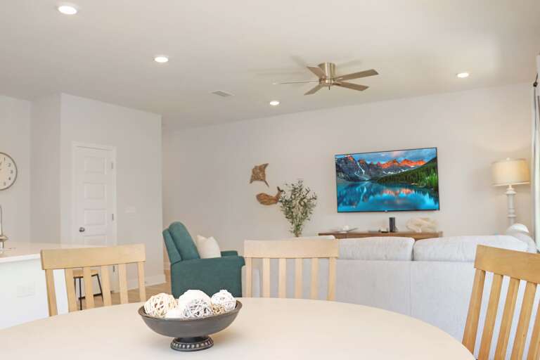 Dining Area and Living Room Dining Area and Living Room