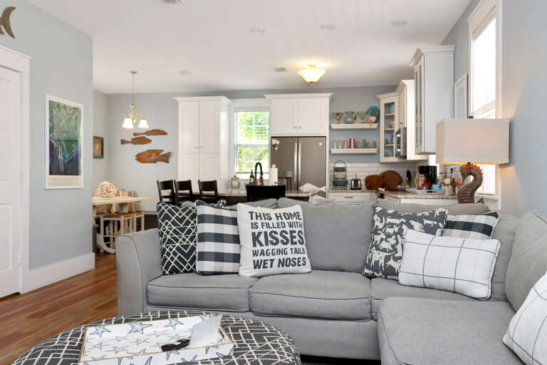 Living Room, Kitchen and Dining