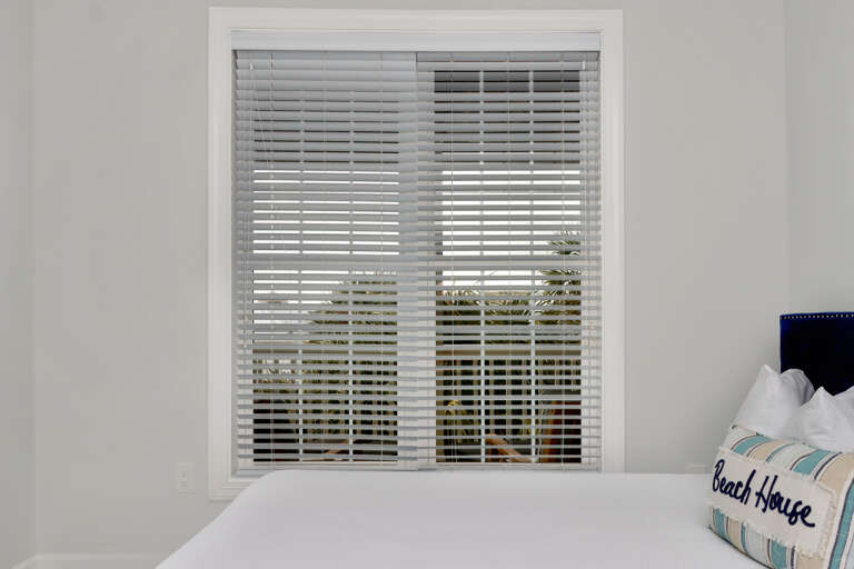 Bedroom 1 - View onto Deck