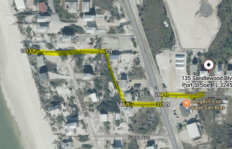 Deeded Beach access is right across the street!