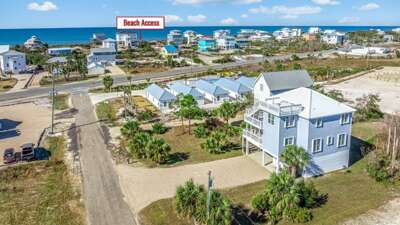 Deeded beach access across street! Easy walk to beach, 300 yards