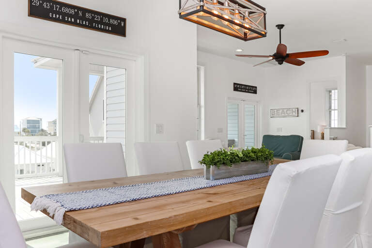 Dining Area and Living Room