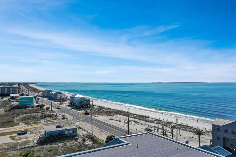 Club at Mexico Beach - View to the East