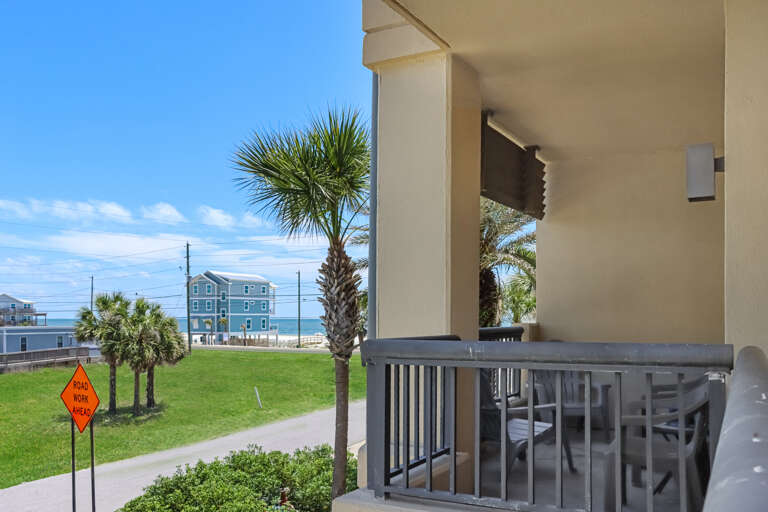 Beach View from Master Bedroom Deck