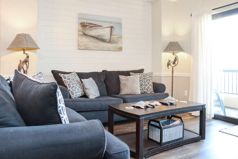 Living Room with Sleeper Sofa