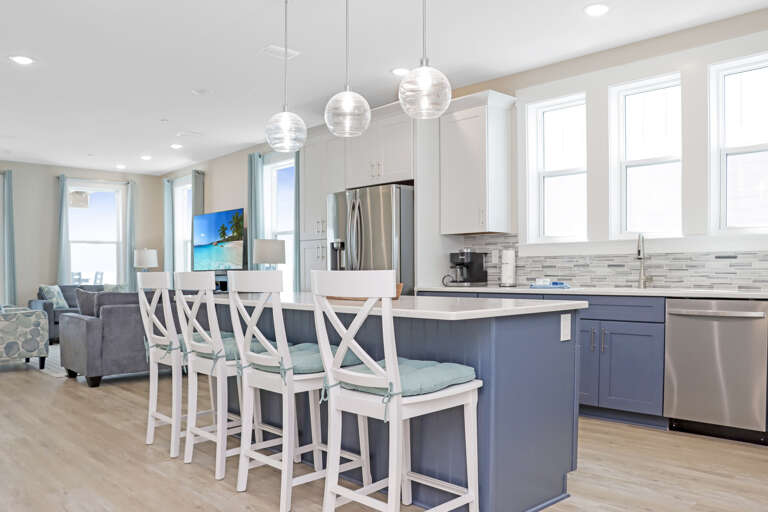 Kitchen and Living Room Kitchen and Living Room