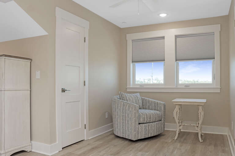 Top Floor Dormer in Master Bedroom
