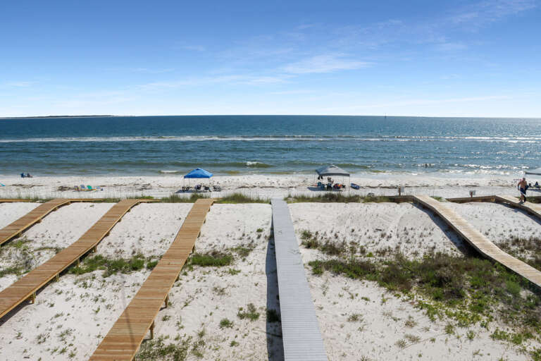Bedroom 3 - Beach View and Private Boardwalk