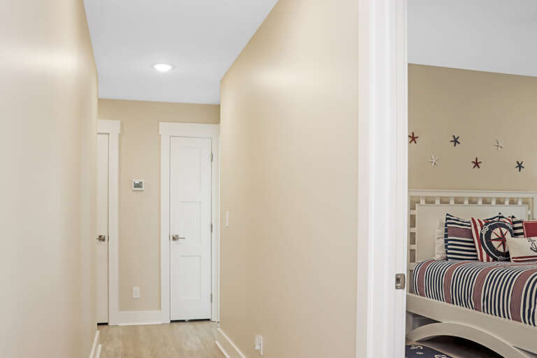 First Floor Hallway with Bedrooms
