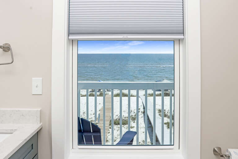 Bedroom 3 - Master Bathroom Beach View
