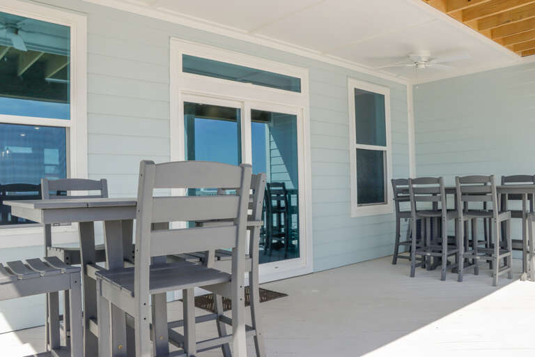 Beachfront Covered Deck