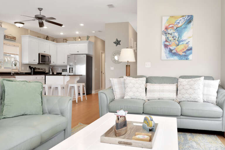 Living Room and Kitchen