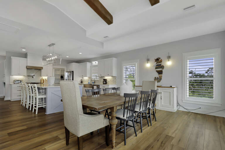 Dining Area and Bar Seating