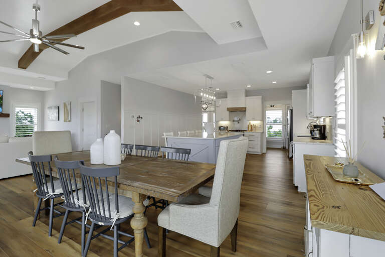 Dining Area and Kitchen