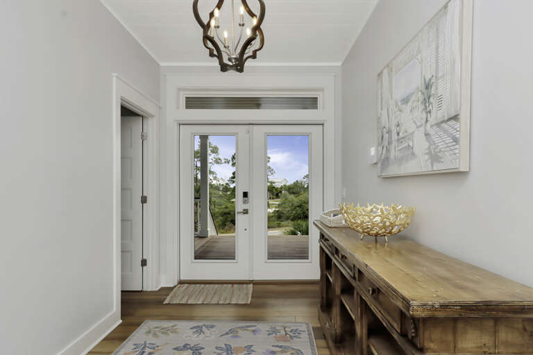 Front Entrance with View onto Massive Deck