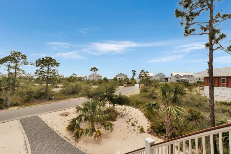 Beach View from First Floor Deck
