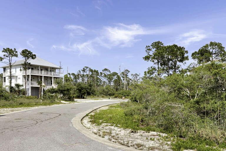 View of Home from Beach Access