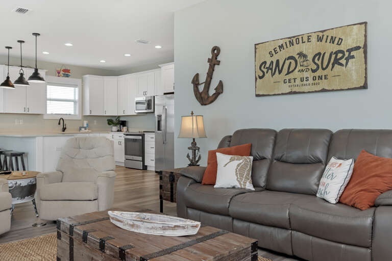 Living Room and Kitchen