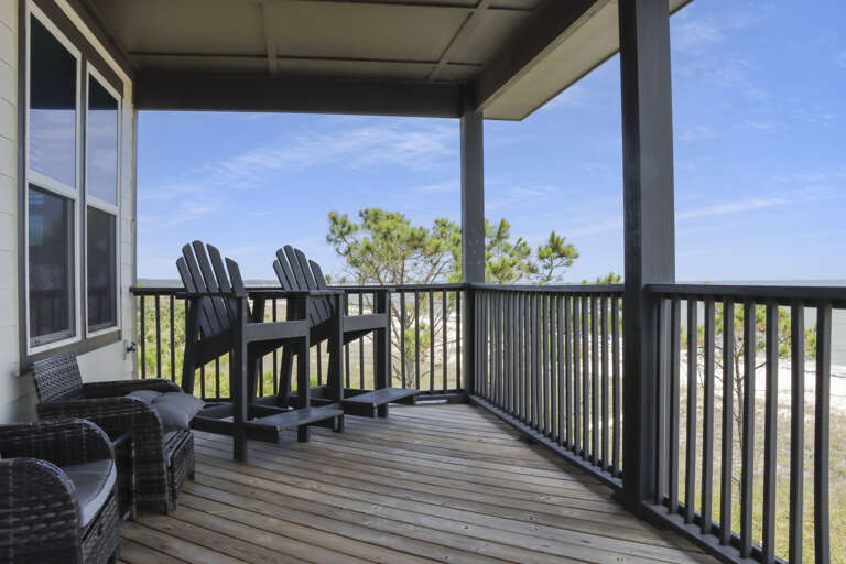 Top Floor Covered Deck