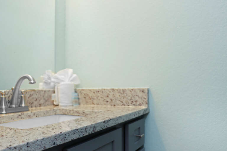 Half Bathroom Next to Kitchen on Main Floor