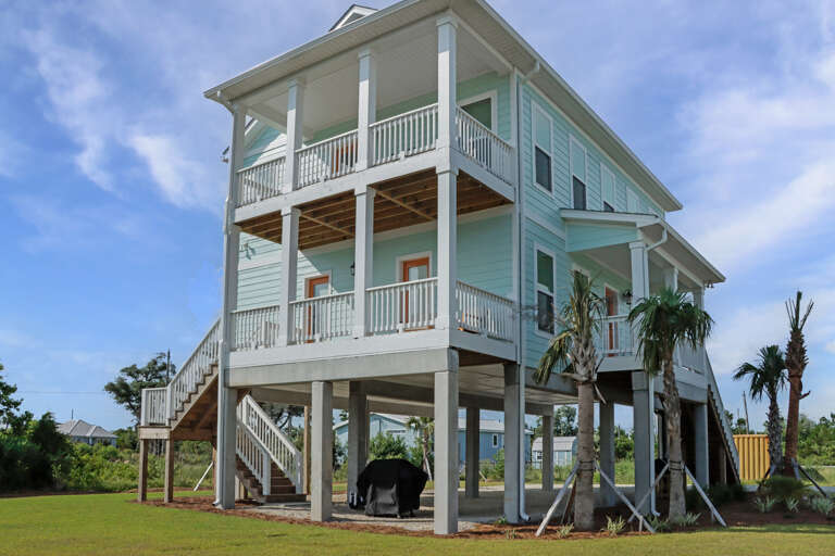 Multiple Decks Surrounding House Multiple Decks Surrounding House
