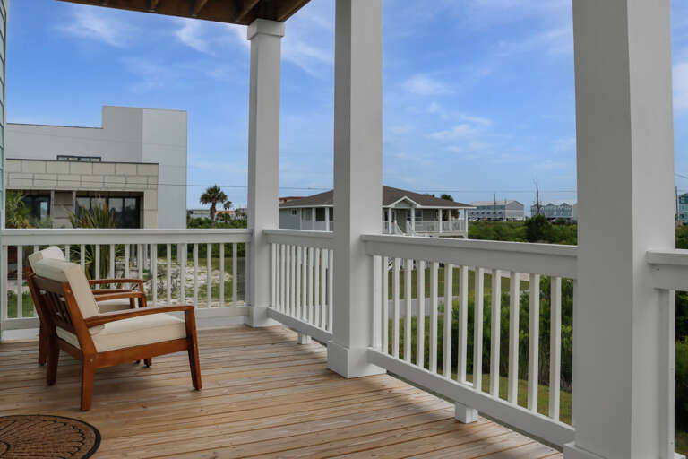 First Floor Covered Deck