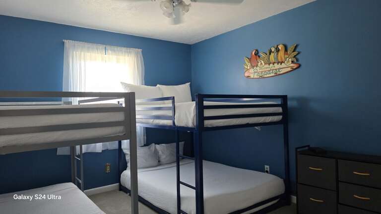 Bedroom 2 -Bunk Room sleeps 6