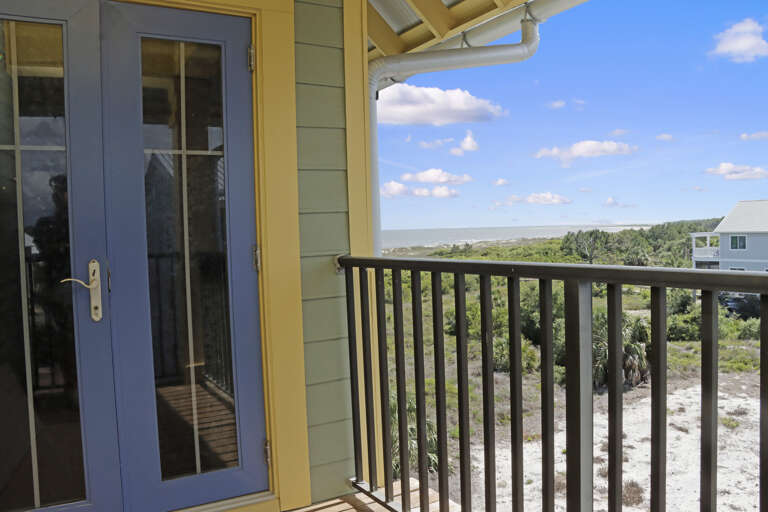 Bedroom 1 - Beach View Small Deck